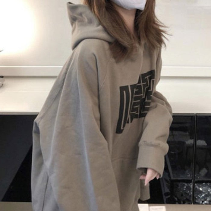 フリースロゴパーカー◆パーカー カジュアル系 M、L、XL、XXL