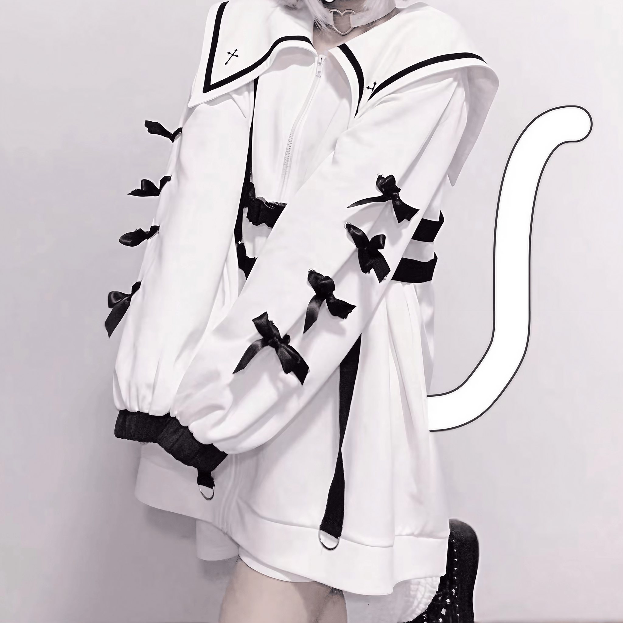 muguet frill sailor collar blouson ジャケット・アウター muguet frill sailor collar blouson ジャケット・アウター