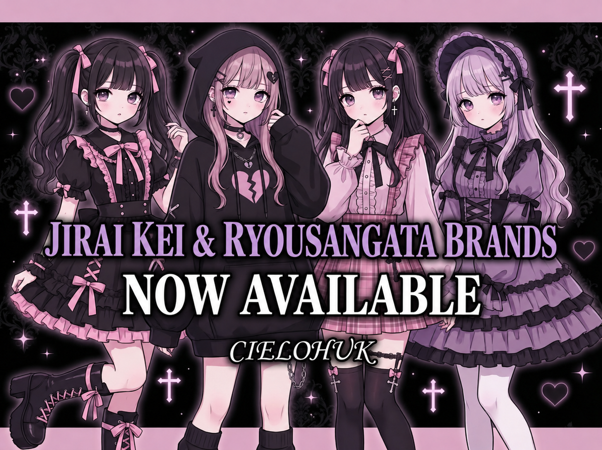 Jirai kei and ryousangata brands now available at CIELOHUK.