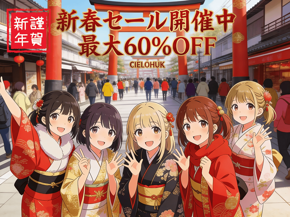 🎍 新春セール開催のお知らせ 🎍
