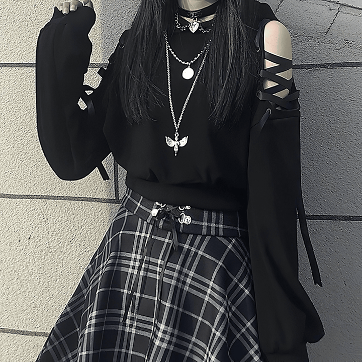 猫耳ブラック フード付き パーカー MAD PUNK　尻尾付き 猫耳ブラック フード付き パーカー MAD PUNK 尻尾付き