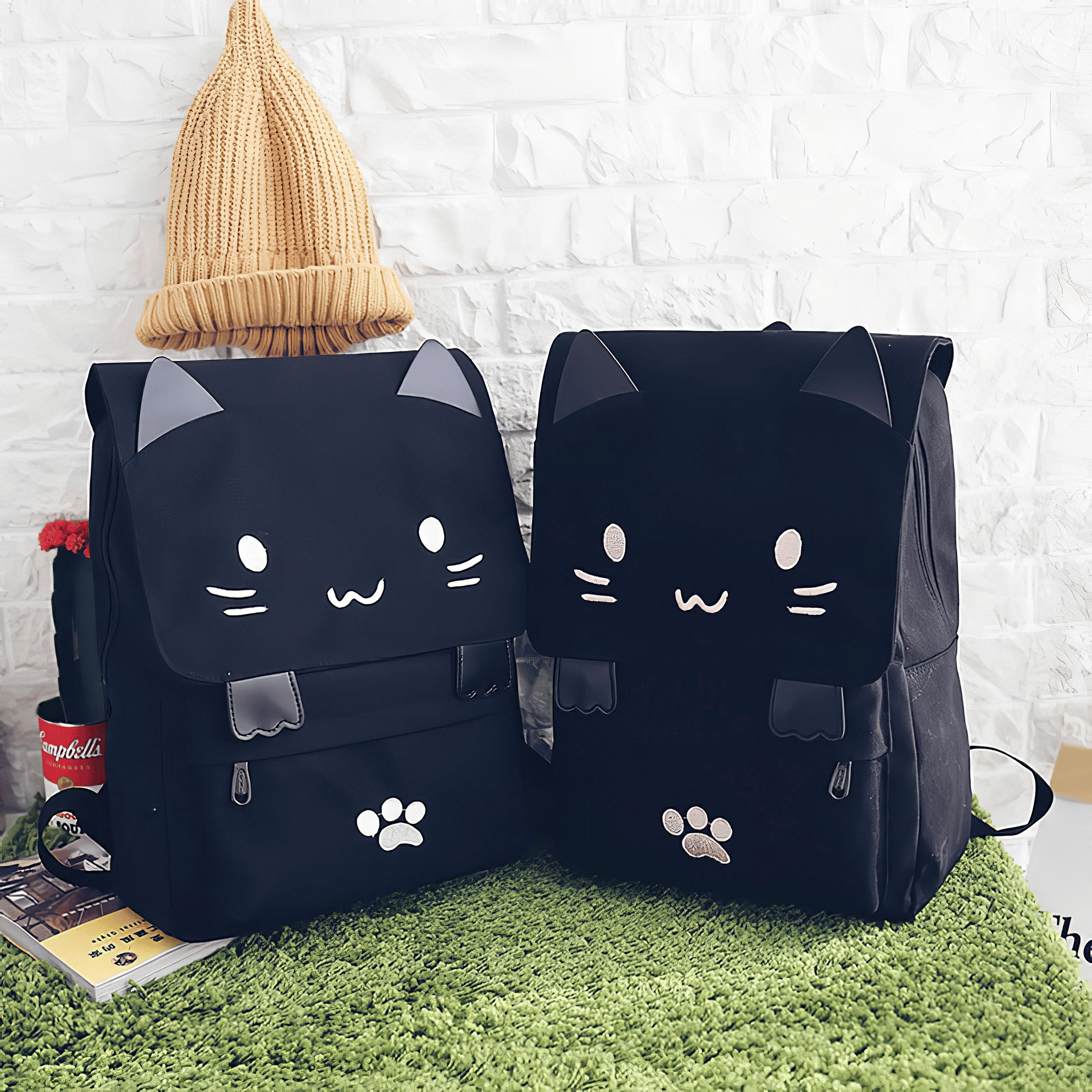 猫耳モチーフ大容量バックパック◆バックパック バッグ