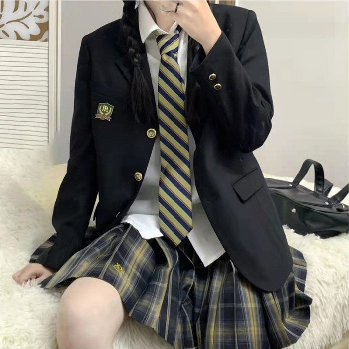 3ボタン学生服ブレザー[1]◇ブレザー 学生服 S、M、L、XL – CIELOHUK