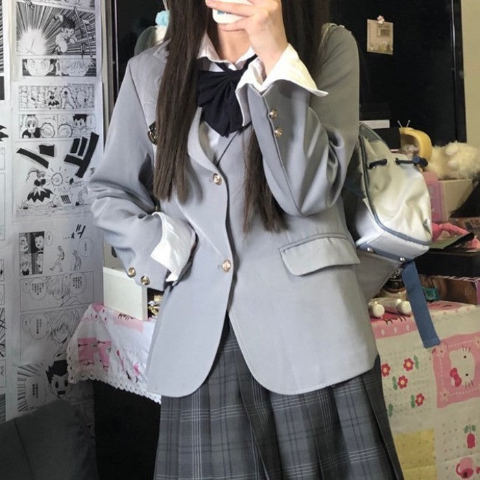 2ボタン学生服ブレザー[3]◇ブレザー 学生服 S、M、L、XL – CIELOHUK