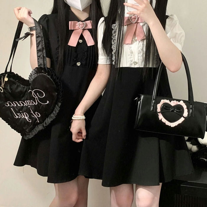 ショールフェイクツーピースモードドレス