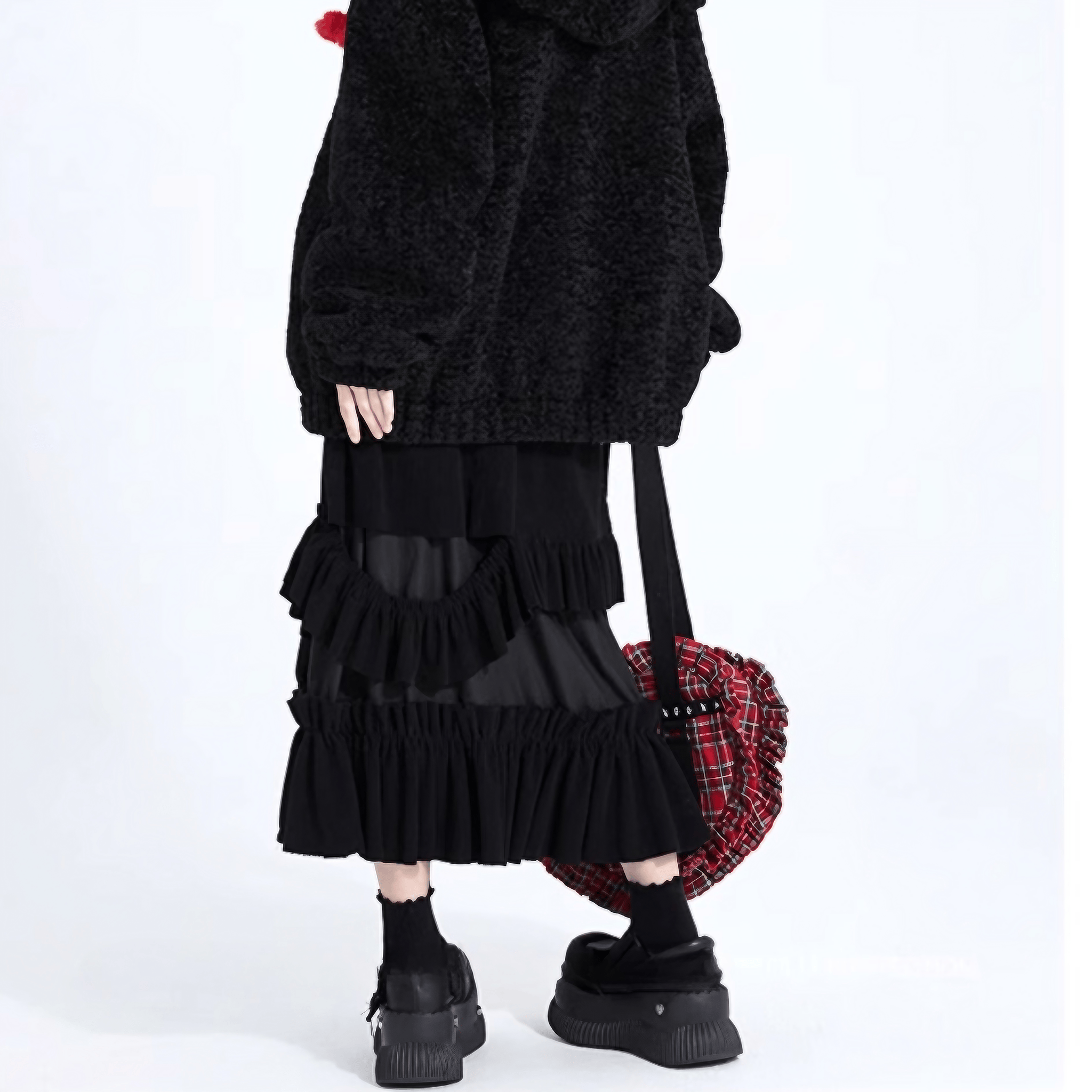 フローレスリーフロングスカート◆ロングスカート ガーリー系 S、M、L