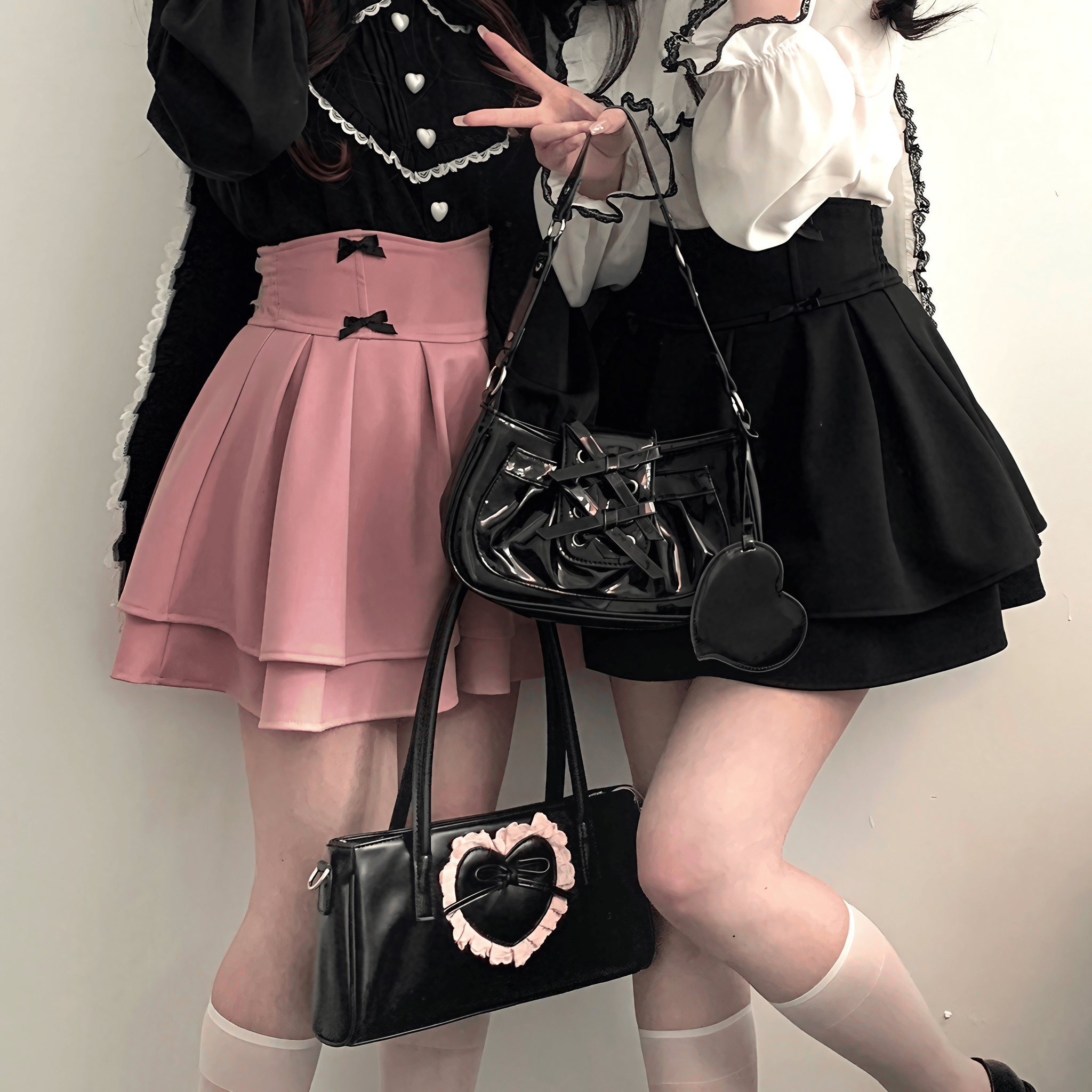 ガーリーフリルスカート◆ミニスカート ガーリー系 S、M、L