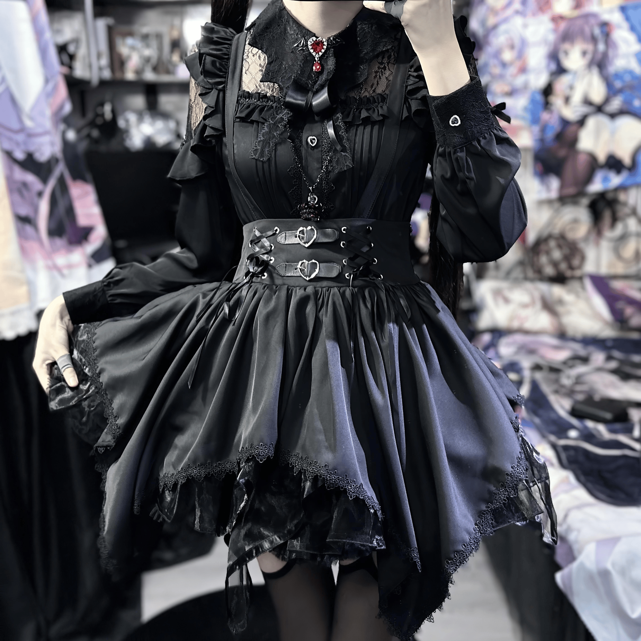 Mサイズ 正規品 Gothic学園SETUP DimMoire 地雷系 ゴシック L Mサイズ 正規品 Gothic学園SETUP DimMoire 地雷系 ゴシック L