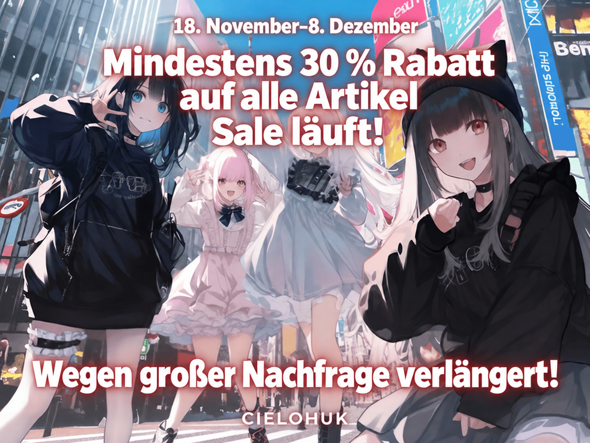 Hinweis zur Verlängerung des Sales