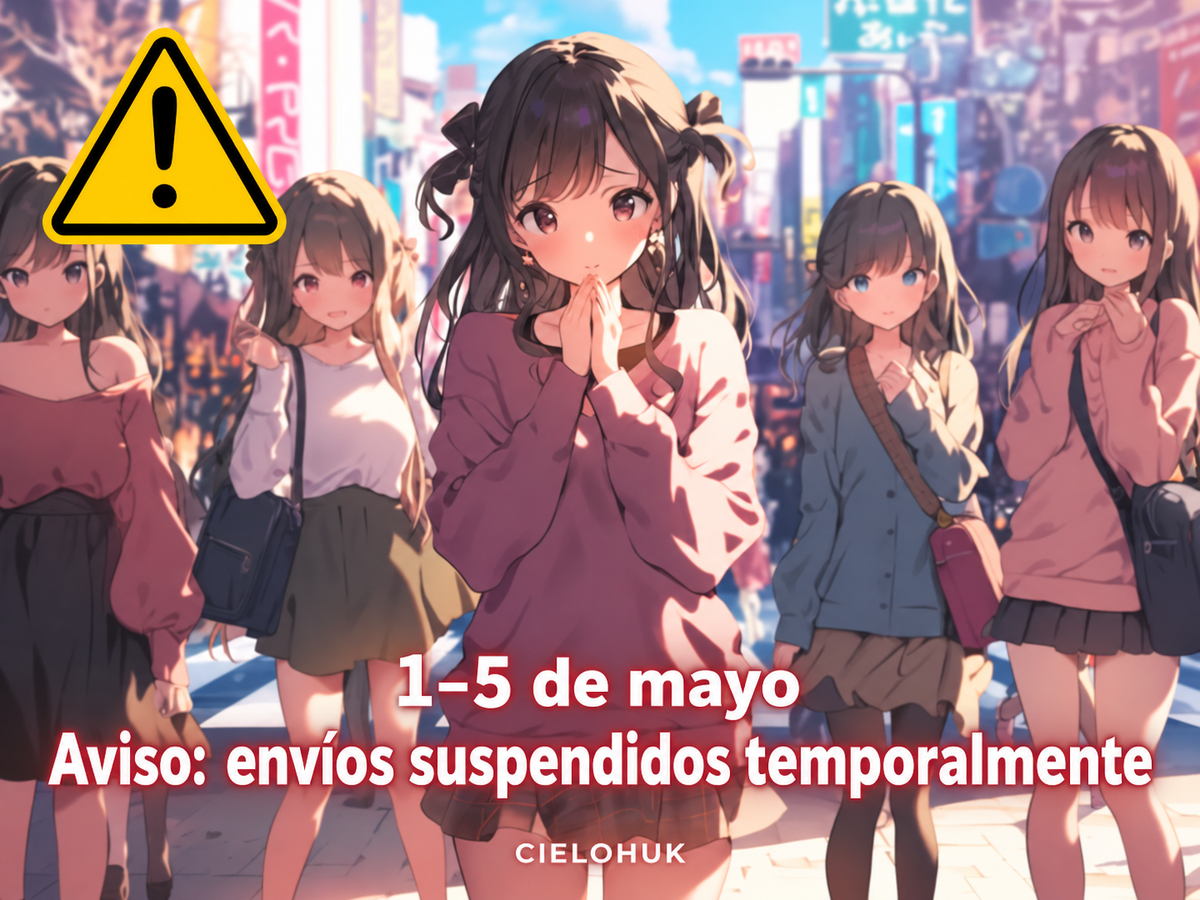 Los envíos estarán suspendidos durante la Semana Dorada, del 1 de mayo al 5 de mayo