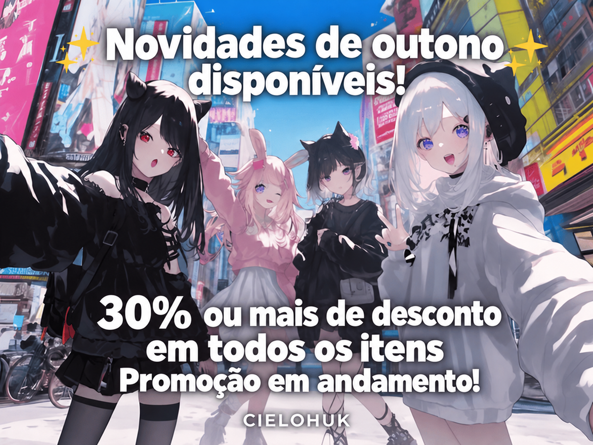 Começaram a chegar as novidades de outono!