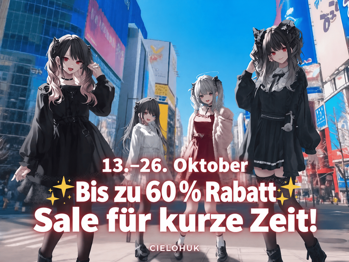 Hinweis zu unserem zeitlich begrenzten Sale