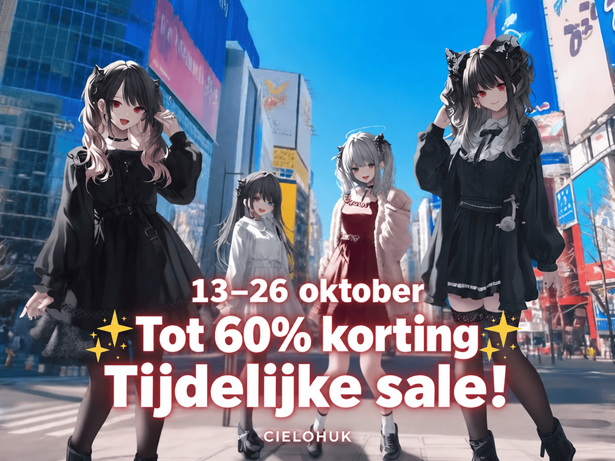 Aankondiging van een tijdelijke sale