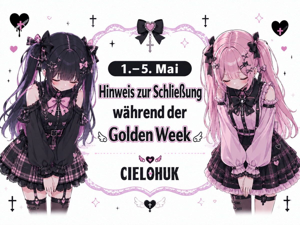 Hinweis zur Betriebspause während der Golden Week